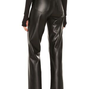 Pistola Sleek Black Women's faux leather Pants - Cassie super high rise
